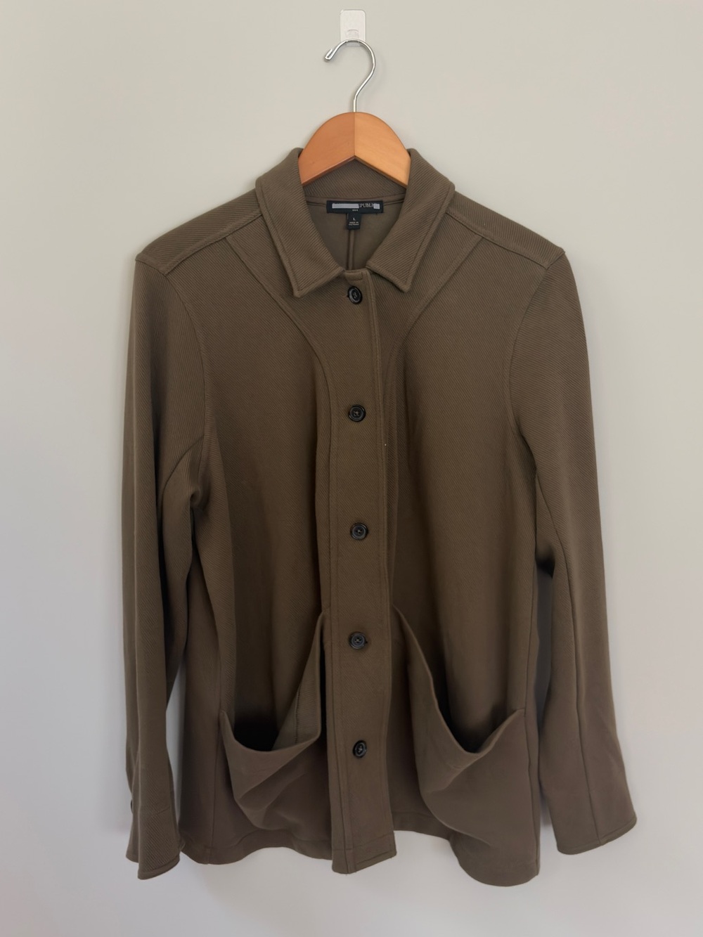 Banana Republic Women's Olive Button-Up Jacket